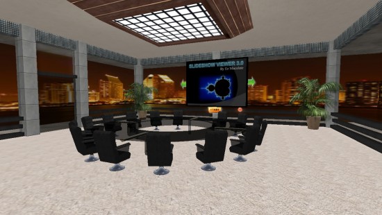 Corporate meeting room (Image courtesy Immercio.)