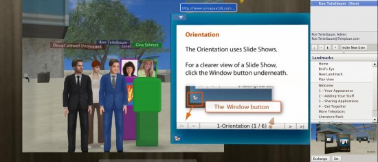 Teleplace Orientation