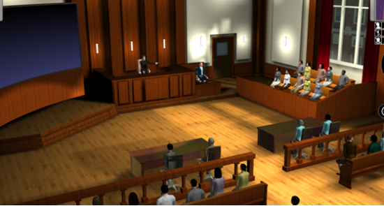 court room venue