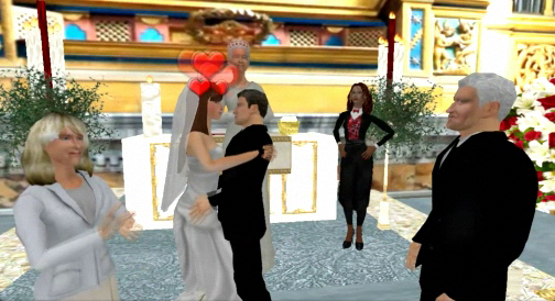 Virtual Royal Wedding in Utherverse