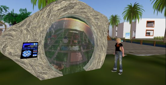 A hypergate on the Festa 24H region on OSGrid, part of the Oliveira Grid Portal network.