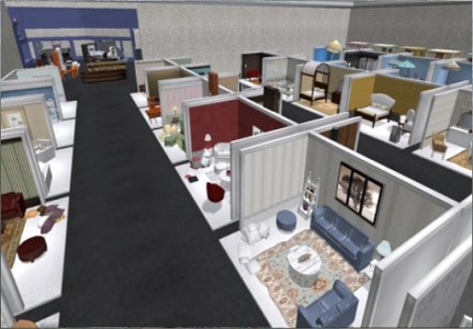 OpenSim and Second Life offer a wealth of both on-line and in-world shopping venues.