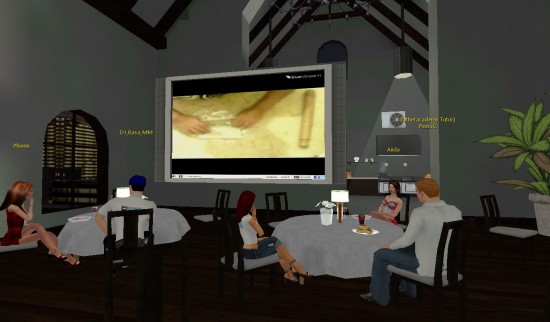 Like other Utherverse products, UtherAcademy is an immersive virtual world that requires users to download a proprietary viewer to access it. (Image courtesy Utherverse.)