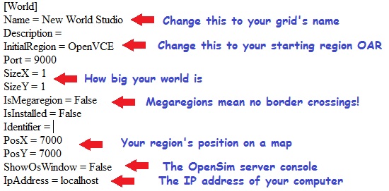 Edit these settings to configure your world.