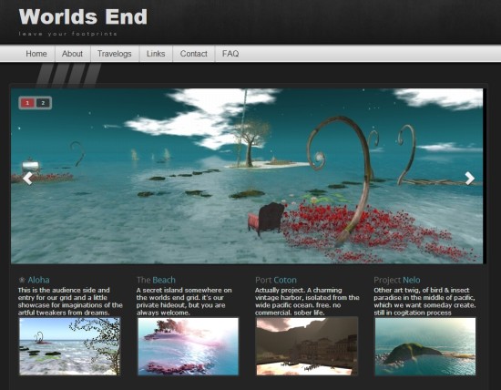 Worlds End website