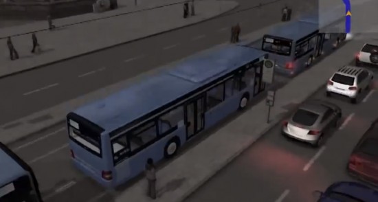 3D City Bus Simulation. Click image to go to video.