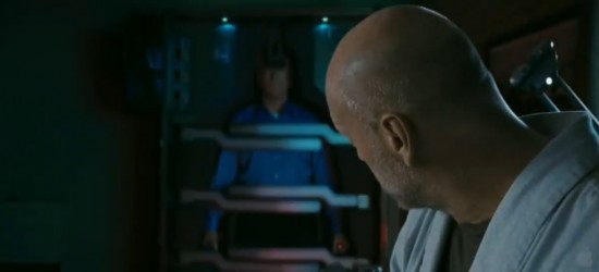 Image still from Surrogates trailer. Click image to go to video on YouTube.