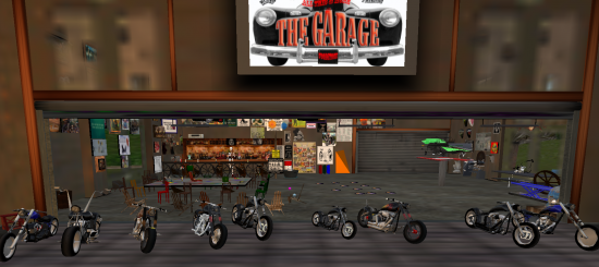 Bike Week at The Garage. (Image courtesy Virtual Highway.)