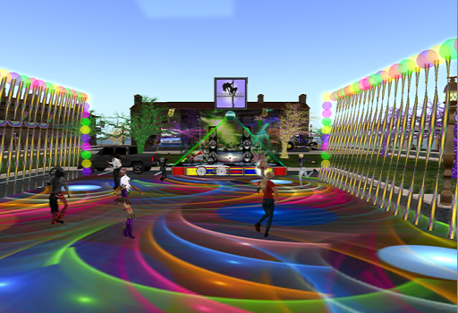 Mardi Gras by day. (Image courtesy Virtual Highway.)