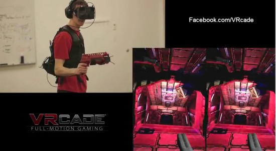 VRcade is an Oculus Rift competitor but is a commercial-grade product, not a consumer one. 