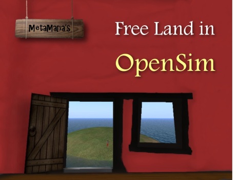 Free Land in OpenSim cover