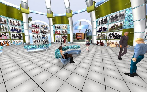 The store scene in the Hyperdome.