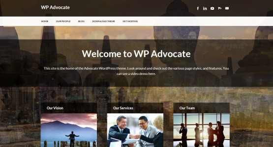 WP Advocate theme