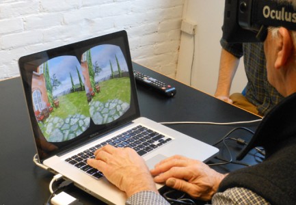 An Oculus Rift demo at TruexCullins. (Image courtesy TruexCullins.)