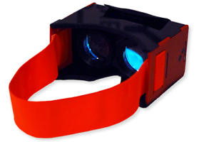 The Vrizzmo is a low-cost virtual reality headset designed to hold a smartphone.