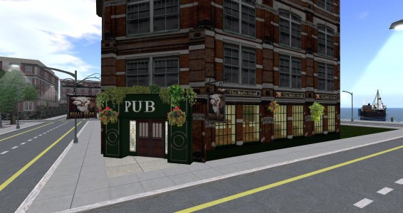 Bull's Head Pub. (Image courtesy Littlefield.)