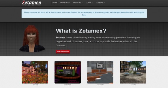 Zetamex just redesigned their website, for a crisp new look.