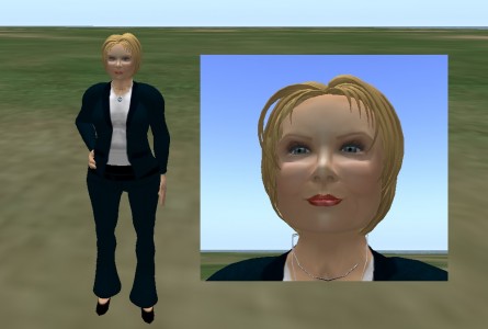 Final Hillary Clinton avatar.
