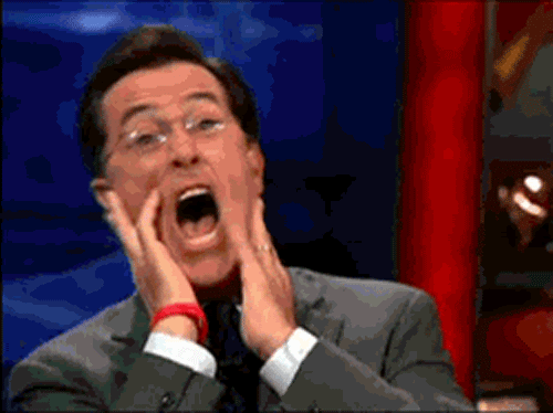 Stephen Colbert realizes his grid has RAIDs. (No, just kidding. Totally unrelated panic attack.)