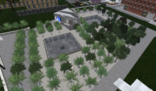 Littlefield Grid's 9/11 Memorial. (Image courtesy Littlefield Grid.)