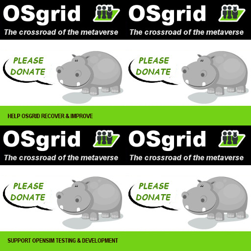 OSgrid donation ad 2x2 texture