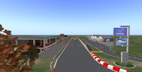 Pro Racer Motorsports racetrack. (Image courtesy Mike Hart.)