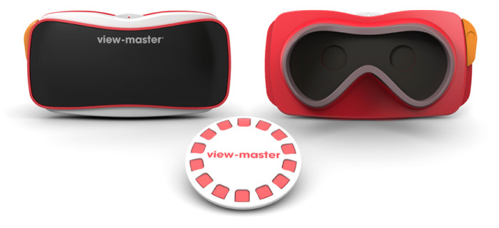 Mattel's View-Master VR comes with augmented reality "reels" but it also works as a standard Google Cardboard headset. (Image courtesy Mattel.)