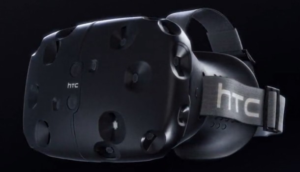 The HTC Vive virtual reality headset. (Image courtesy HTC.)