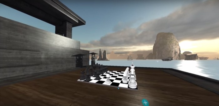 Chess game in AltSpaceVR.