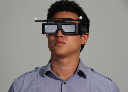 Stereo glasses. (Image courtesy WorldViz.)