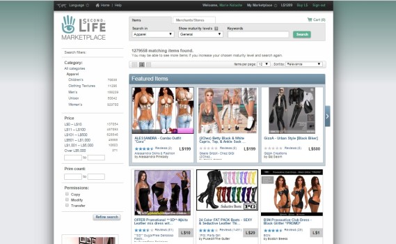 Second Life Marketplace is a great place to quickly find potential competing products.