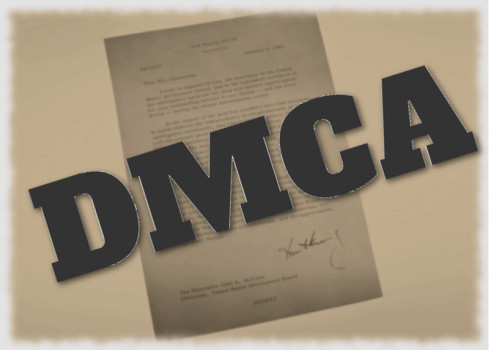 DMCA letter