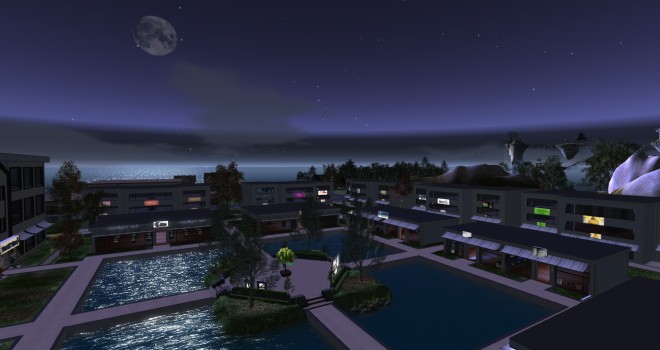 DigiWorldz' Moonlight Center is new region by Linda Kellie.