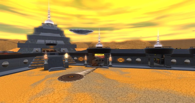 The Lani Mall on OSgrid's Lani region is home to more than 50 shops offering over 2,000 different products, many freebies with a science fiction-theme.