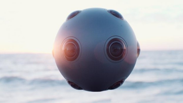 The OZO virtual reality camera. (Image courtesy Nokia.)