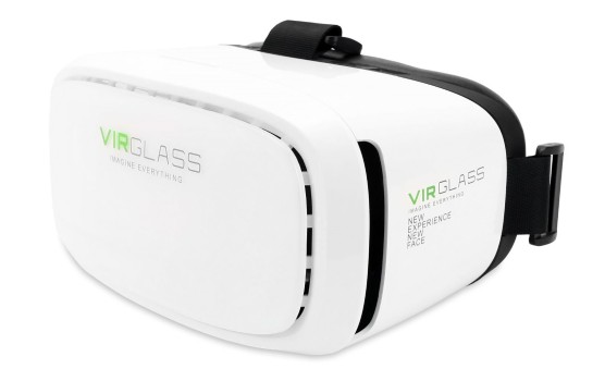 The VirGlass headset is $140 from Amazon, $85 from AliExpress.