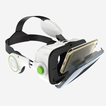 BoboVR Z4 offers a 120-degree field of view, integrated head phones.