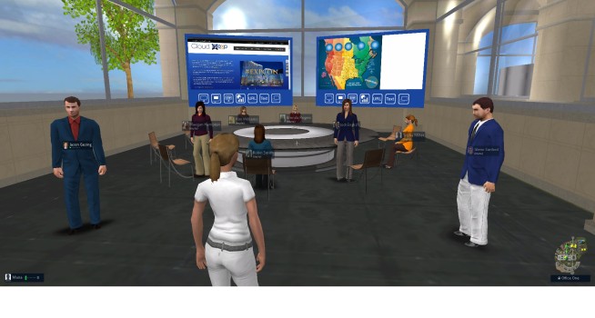 The virtual campus of eXp Realty.