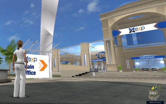 The virtual campus of eXp Realty.