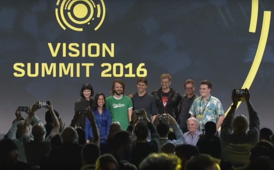 Keynote speakers at the Vision Summit 2016.