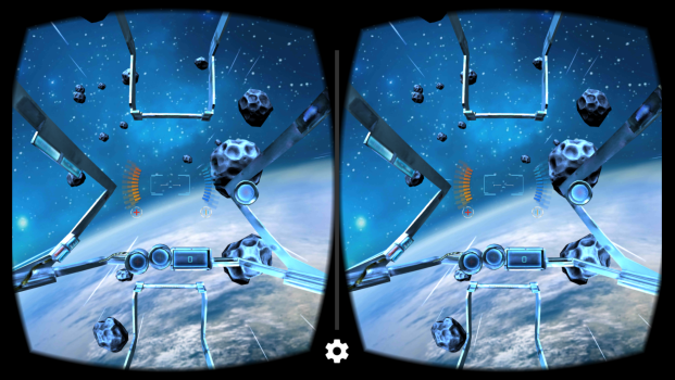 End Space VR, one of my favorite games for mobile VR headsets.