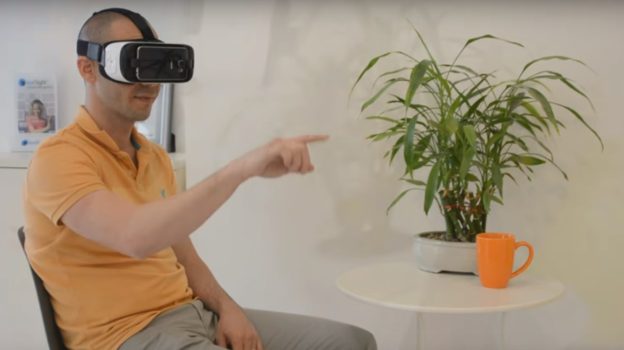 Gesture control for Gear VR by eyeSight.