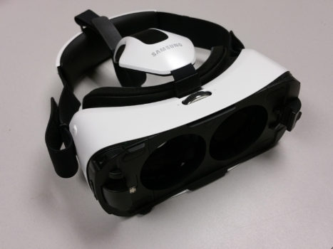 Samsung's Gear VR. (Image courtesy Arch Virtual.)