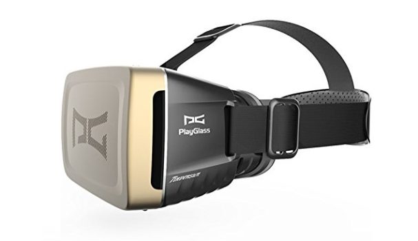 The Playglass virtual reality headset.