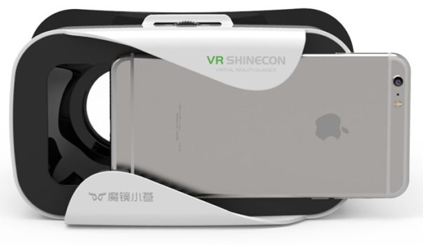 Shinecon Mini with phone