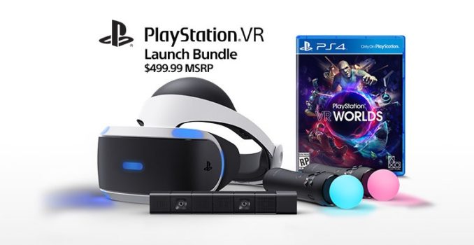 PlayStation VR launch bundle. (Image courtesy Sony.)