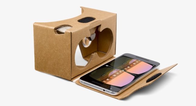 Google Cardboard V2. (Image courtesy Google.)