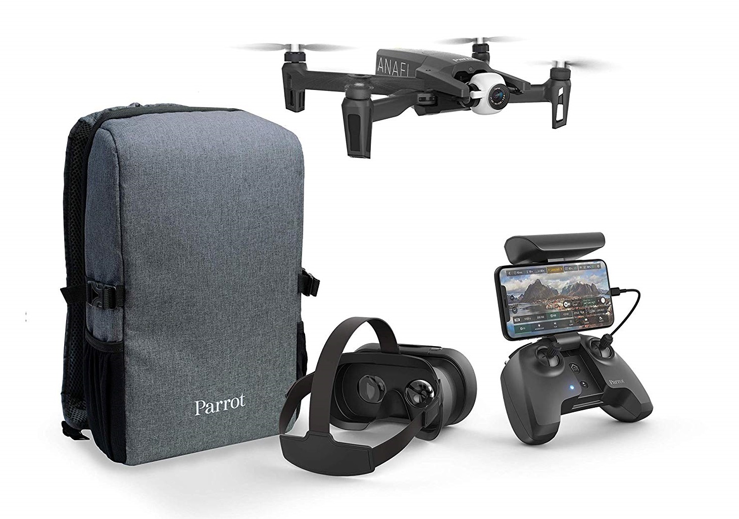 parrot drone vr